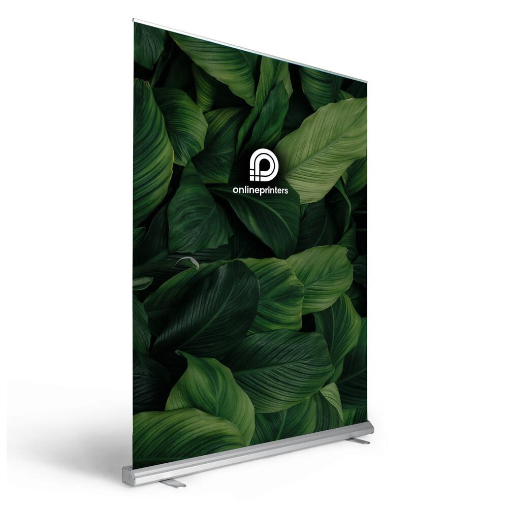 Rollupsystem XXL med tryck | 200 x 220 cm | tryck på ena sidan | 500 g/m² PVC matt