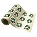 Pappersetiketter p rulle, sjlvhftande.