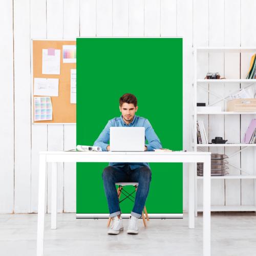 Green Screen roll-up, 100 x 200 cm 1