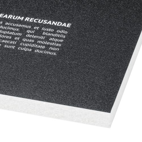 H�rd skumskiva i olika former.