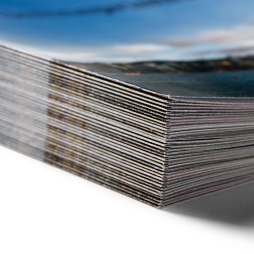 Foldrar, stående format med UV-lack, A4 2