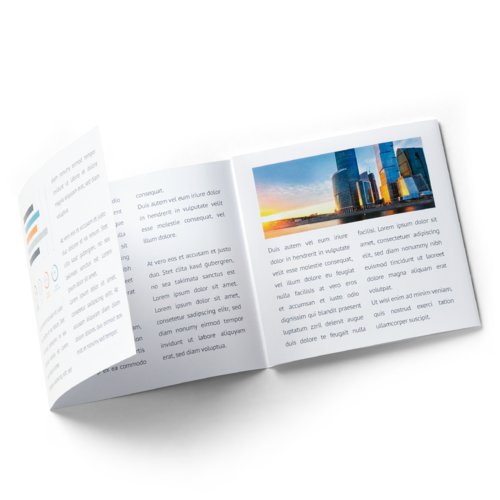 Foldrar, stående format med UV-lack, CD-Format 5