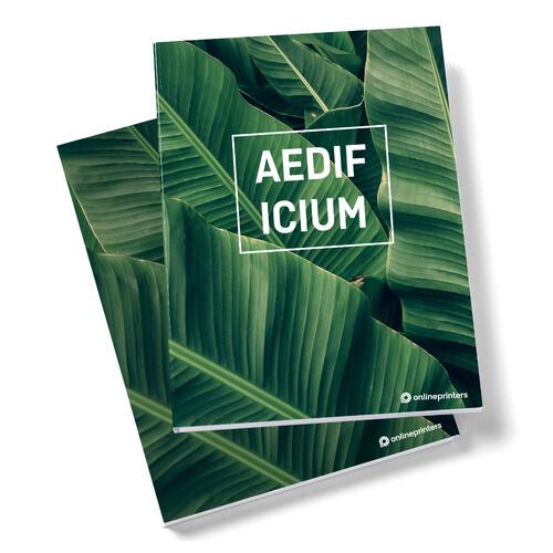 Pappersanteckningsblock, vertikalt bundet.