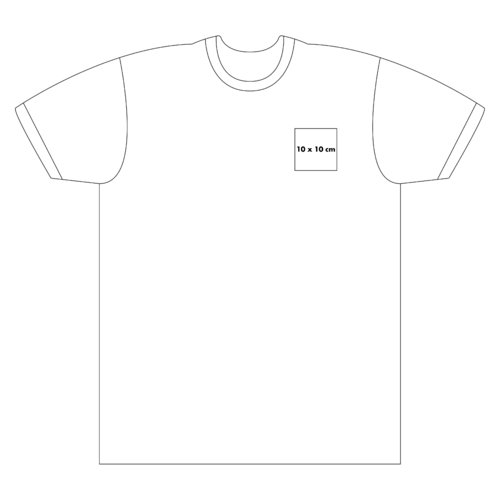 Mjuk t-shirt i bomull med korta rmar och rund halsringning.