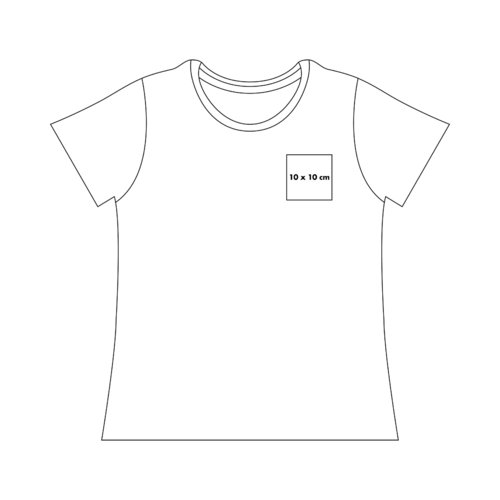 Unisex T-shirt i kraftig bomull med korta rmar.