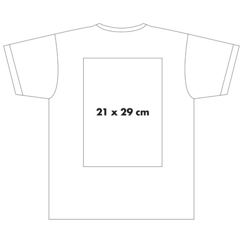 V-ringad t-shirt i tyg med korta rmar.