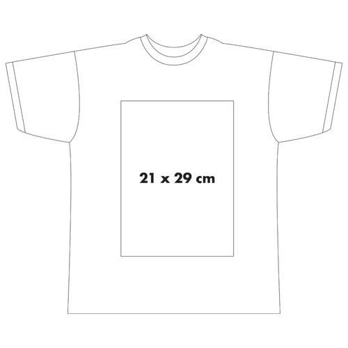 T-shirt i bomull med rund hals och korta rmar.