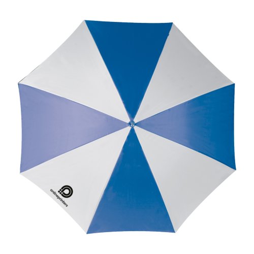 Bltt automatiskt promenadkppparaply med stor diameter.