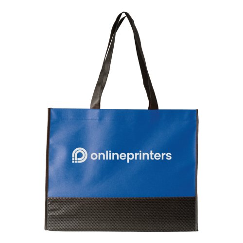 Bl non-woven vska med brhandtag.