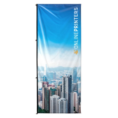 Flagga utan flaggbom, 120 x 300 cm 1