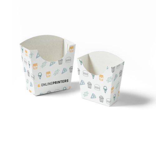 Pommes frites-förpackningar M 12 x 5,9 x 13,5 cm 2