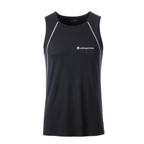 M�rk sportlinne f�r m�n i funktionsmaterial.