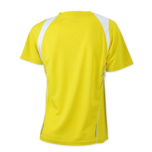 Gul lpartrja i polyester fr damer.