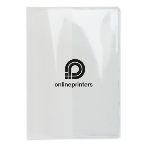 Transparent passfodral i plast.