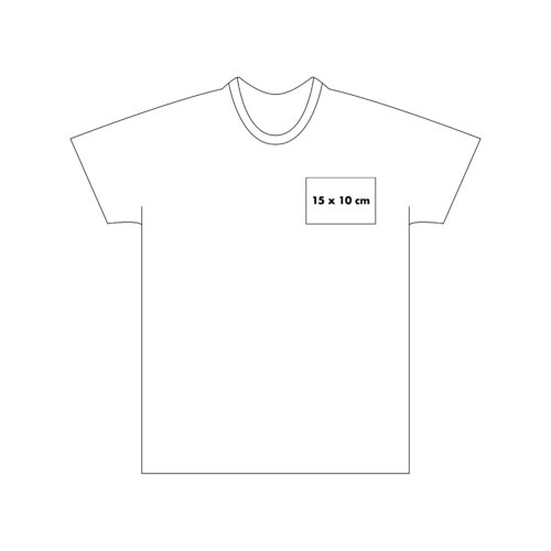 Unisex t-shirt i bomull med korta rmar.