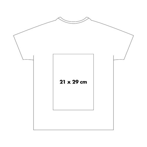 Unisex T-shirt i tyg med korta rmar och rund hals.