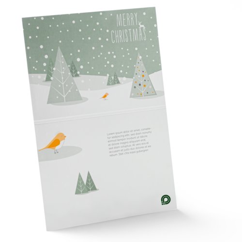 Adventskalender i papper att f�lla ut med flera luckor.