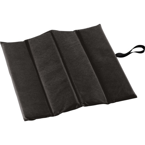 Svart sittdyna i non-woven med brgla.