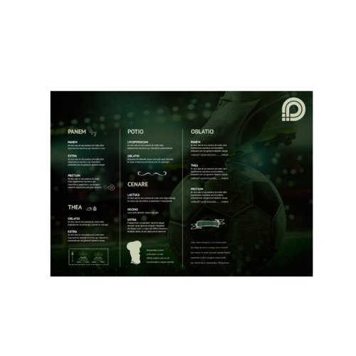 Bordsunderl�gg i papper.