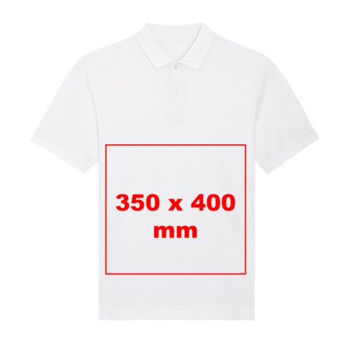 Piktrja i tyg med korta rmar och knappsl.
