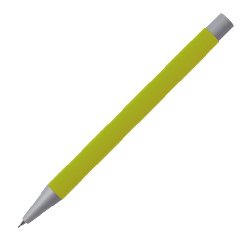 ppelgrn stiftpenna med metalldetaljer.