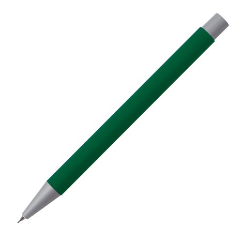 Grn stiftpenna med utbytbar stift.