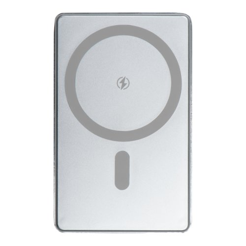 Gr powerbank med 5 000 mAh kapacitet.