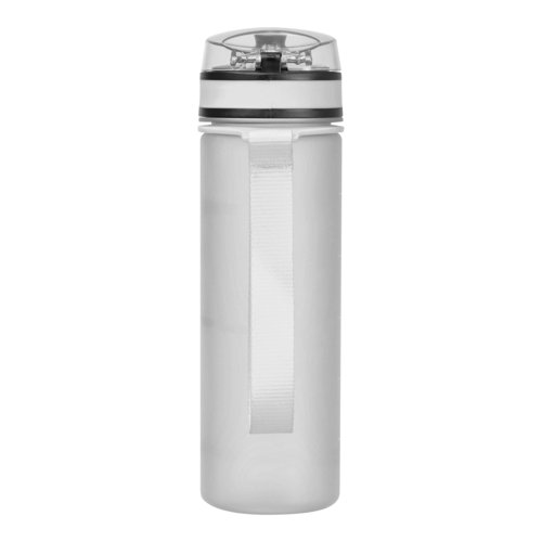 Transparent Tritan vattenflaska med brgla.
