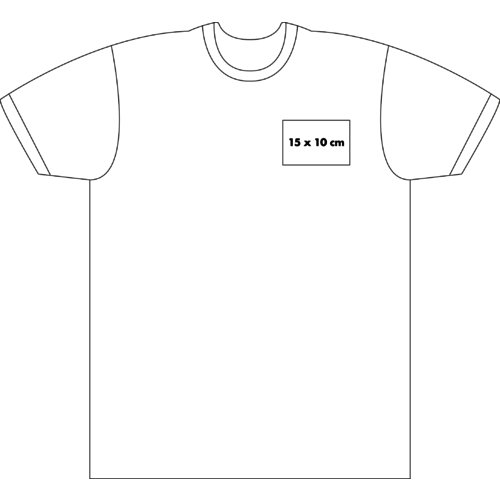 T-shirt i bomull med korta rmar fr mn.