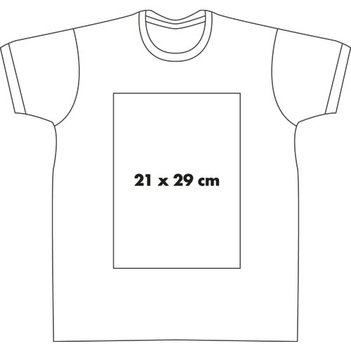 Vit bomulls-T-shirt fr mn med korta rmar och rund halsringning.