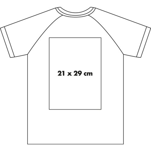 Vit sport-t-shirt fr herrar i funktionsmaterial.