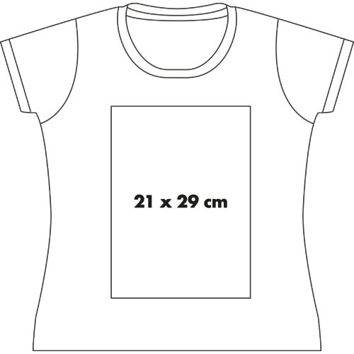 T-shirt i bomull fr damer med rund hals och korta rmar.