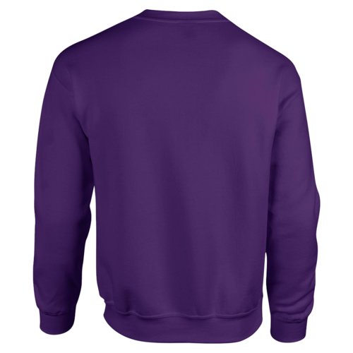 Lila sweatshirt i bomullsblandning fr mn.