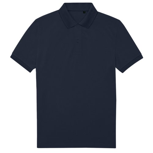 Marinbl piktrja i tervunnen polyester och bomull.