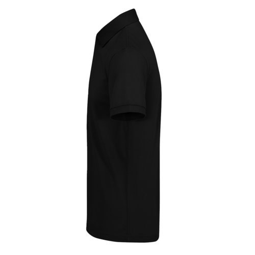 Svart piktrja i tervunnen polyester och bomull fr mn.