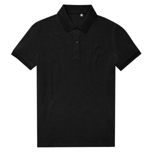 Svart dam piktrja tillverkad av tervunnen polyester och bomull.