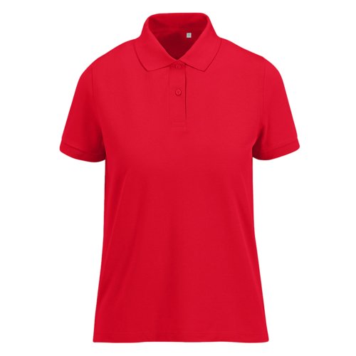 Rd dam-piktrja av tervunnen polyester-bomullsblandning.