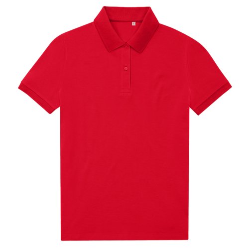 Rd piktrja i tervunnen polyester-bomullsblandning, dammodell.