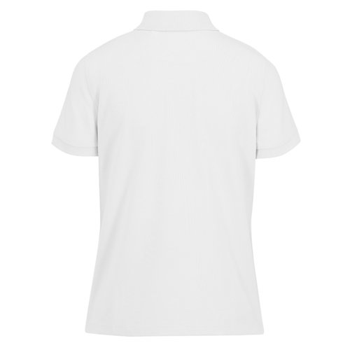Vit piktrja i tervunnen polyester och bomull, dammodell.