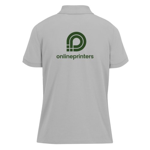 Gr dam-piktrja av tervunnen polyester och bomull.