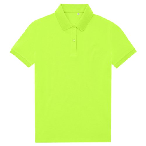 ppelgrn piktrja i tervunnen polyester och bomull med kort knappsl.