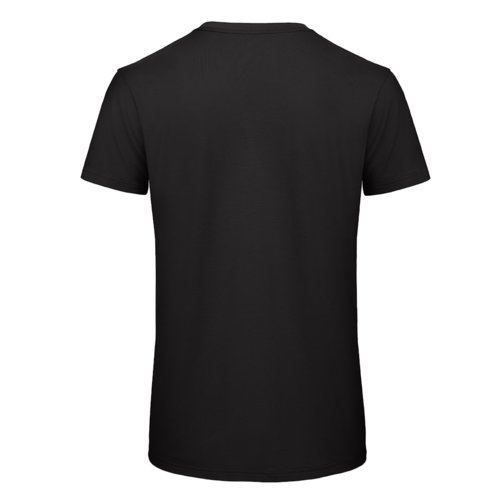 Svart T-shirt i ekologisk bomull med korta rmar.