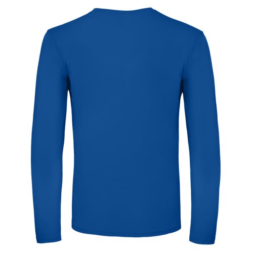 Kungsbl lngrmad T-shirt i bomull fr mn.