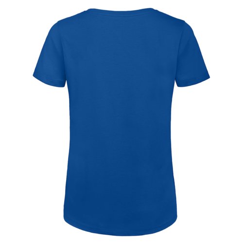 Kungsbl dam-t-shirt i ekologisk bomull med korta rmar.