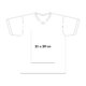 T-shirt i bomull med V-ringning och korta rmar.