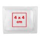 Unisex regnponcho i plast.