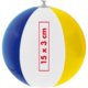 Flerfrgad badboll i plast.