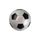 Svartvit fotboll av syntetiskt material.