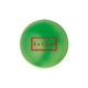 Grn gummiboll fr stressreducering.