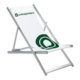Aluminium solstol med justerbart ryggstd.